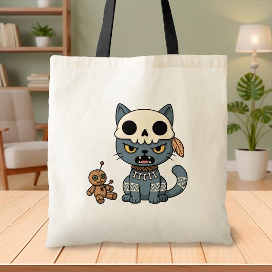 Hexenkatze-Voodoo-Puppe Tragetasche