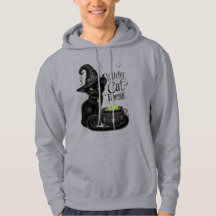 Hexenkatzen-Energie-Hoodie Unisex Grusel-Halloween