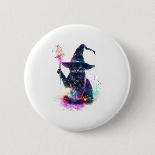 Hexenkatzen-Magie Button