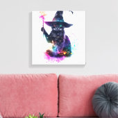 Hexenkatzen-Magie Leinwanddruck (Insitu (Wohnzimmer))