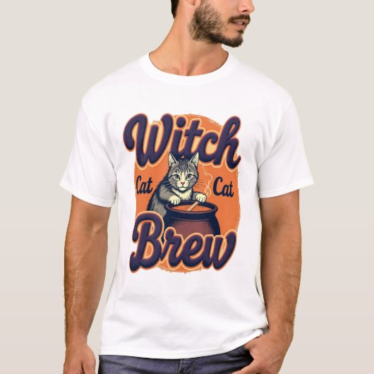 Hexenkatzenbrauerei T-Shirt (Vorderseite)