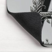 Hexenkessel Cauldron Hexchy Letter A Custom Initia Mousepad (Ecke)