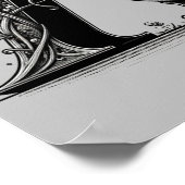 Hexenkessel Cauldron Hexchy Letter A Custom Initia Poster (Ecke)