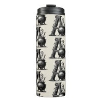 Hexenkessel Cauldron Hexchy Letter A Custom Initia