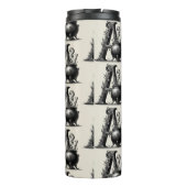 Hexenkessel Cauldron Hexchy Letter A Custom Initia Thermosbecher (Rückseite)