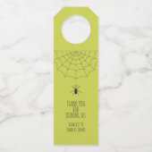 Hexenkessel Flaschenanhänger (Rückseite)