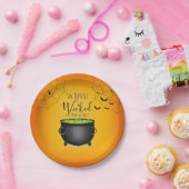 Hexenkessel Pappteller (Party)