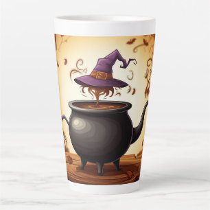 Hexenkessel-Trank Halloween-Kürbis 🧙♀️ Milchtasse