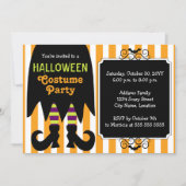 Hexenkostüm-Party Einladung (Vorderseite)