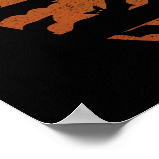 Hexenkrabbe Funny Halloween Hermit Crab Lover Poster (Ecke)