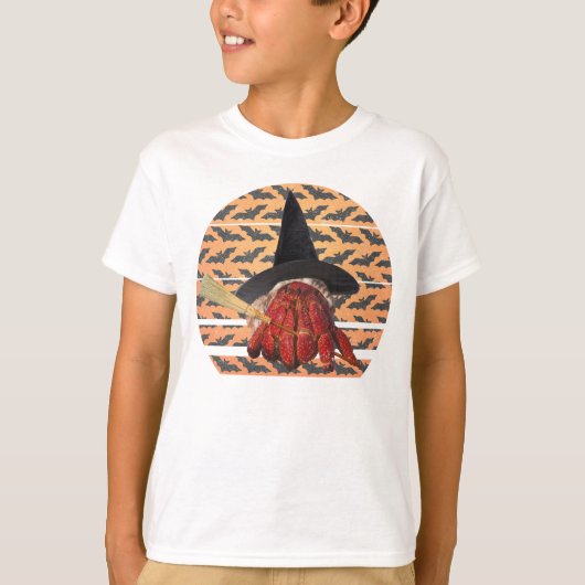 Hexenkrabbe Funny Halloween Hermit Crab Lover T-Shirt (Vorderseite)
