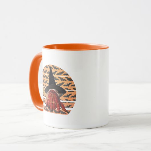 Hexenkrabbe Funny Halloween Hermit Crab Lover Tasse (Vorderseite Links)