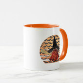Hexenkrabbe Funny Halloween Hermit Crab Lover Tasse (VorderseiteRechts)