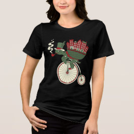 Hexenkrähenfahrrad Tri-Blend Shirt