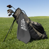 Hexenkrankenschwester Halloween Vektor Design_1 Golfhandtuch (Gras)