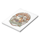 Hexenküche Cottage Witch Kitchen Cat Cottage Witch Notizblock (Rotiert)