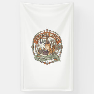 Hexenküche Cottage Witch Küche Katze Cottage Witch Banner