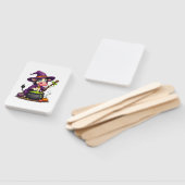Hexenkuh-Kessel-Brau Fächer (Non-assembled)