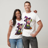 Hexenkuh Kessel Brau T-Shirt (Unisex)