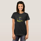 Hexenkunst Katzen T-Shirt (Vorne ganz)