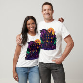Hexenkürbis-Cliparts T-Shirt (Unisex)