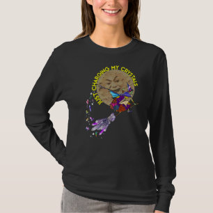 Hexenladung Kristalle Vollmond Premium T-Shirt