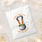 Hexenleder & Bräune in Orange & Black Geschenktütchen (Ausgeschnitten)