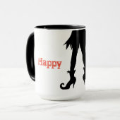 Hexenleder Tasse (Vorderseite Links)