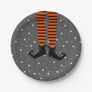 Hexenleg-Papier-Teller Pappteller