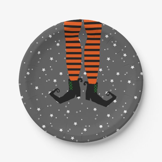 Hexenleg-Papier-Teller Pappteller (Vorderseite)