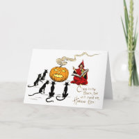 Hexenlehre Black Cat Jack O' Lantern