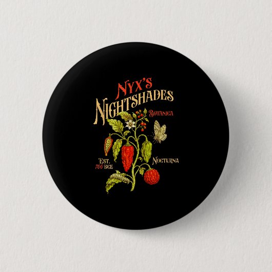 Hexenliebhaber Hexenwesen Wicca Hexen dunkle Akade Button (Vorderseite)