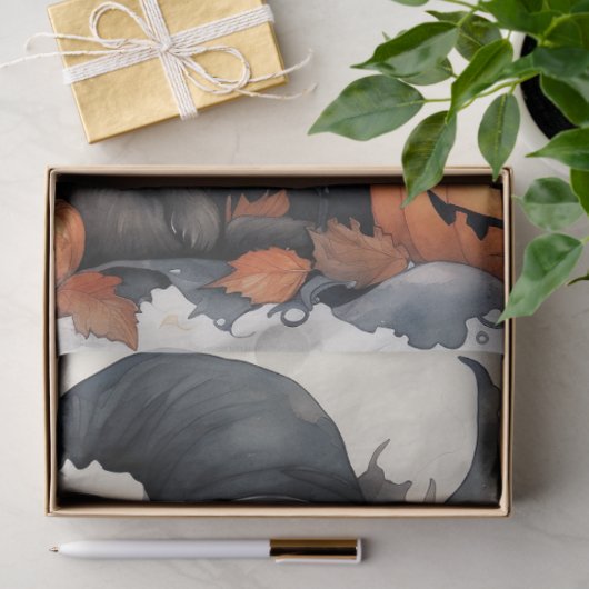 Hexenmädchen 1 Halloween-Dekoupage Seidenpapier (Geschenk)