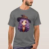 Hexenmädchen T-Shirt (Vorderseite)