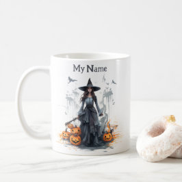 Hexenmagie-Elixier: Halloween-Hexencup Kaffeetasse