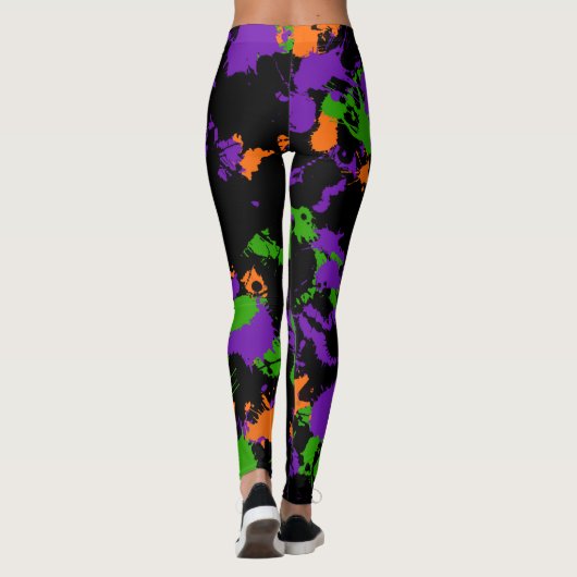 Hexenmaler Spritzer Leggings (Rückseite)