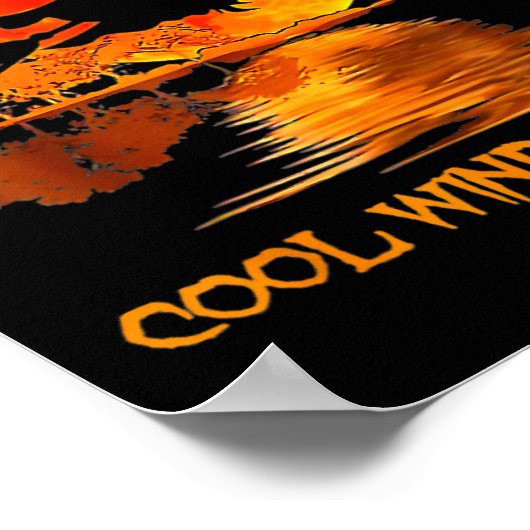 Hexenmeister besticht durch eine dunkle Wüstenland Poster (Ecke)