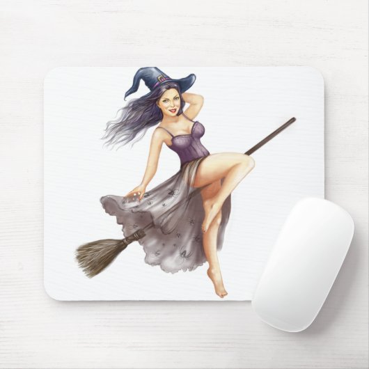Hexenmeister Button Mousepad (Mit Mouse)