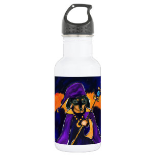 HEXENMEISTER-DACHSHUND TRINKFLASCHE