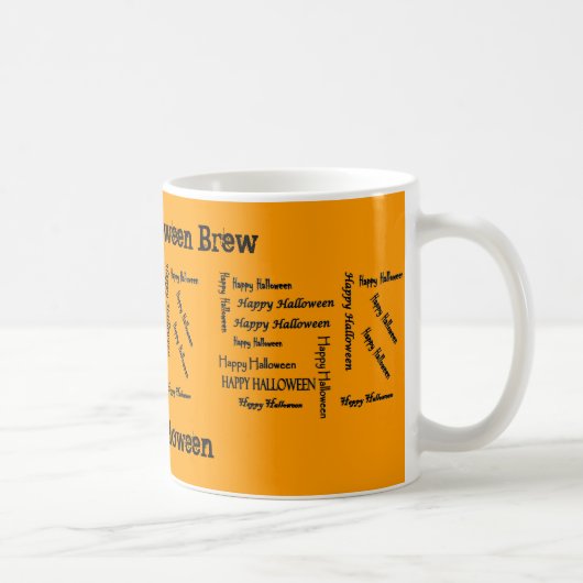 Hexenmeister Halloween-Brew-Farbe entworfen Tasse (Rechts)