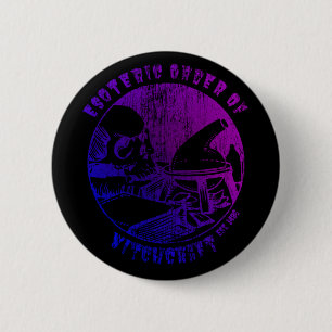 Hexenmeister-Magie-Okkultist Hexenalchemikerin Button