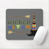 Hexenmeister-Strümpfe Stiefeln Mousepad (Mit Mouse)