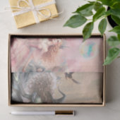 Hexenmeister und Galinda-Zauberer von Oz Decoupage Seidenpapier (Geschenk)