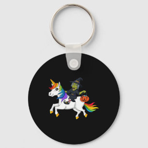 Hexenmeister Unicorn Spaß Halloween Mädchen Kinder Schlüsselanhänger