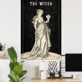 Hexenmeister Vintag Poster (Heimbüro)