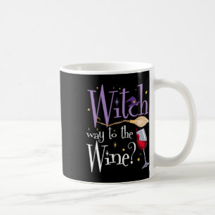 Hexenmeister zum WeinHalloween-Trinken für Wicca Kaffeetasse