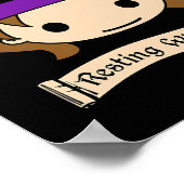 Hexenmeisterkostüm Poster (Ecke)