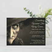 Hexenmeisterliche Party Einladung der Kostüme (Stehend Vorderseite)