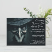 Hexenmeisterliche Party Einladung der Kostüme (Stehend Vorderseite)