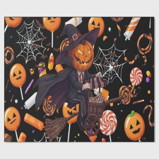 Hexenmeisterpapier Geschenkpapier (Flach)